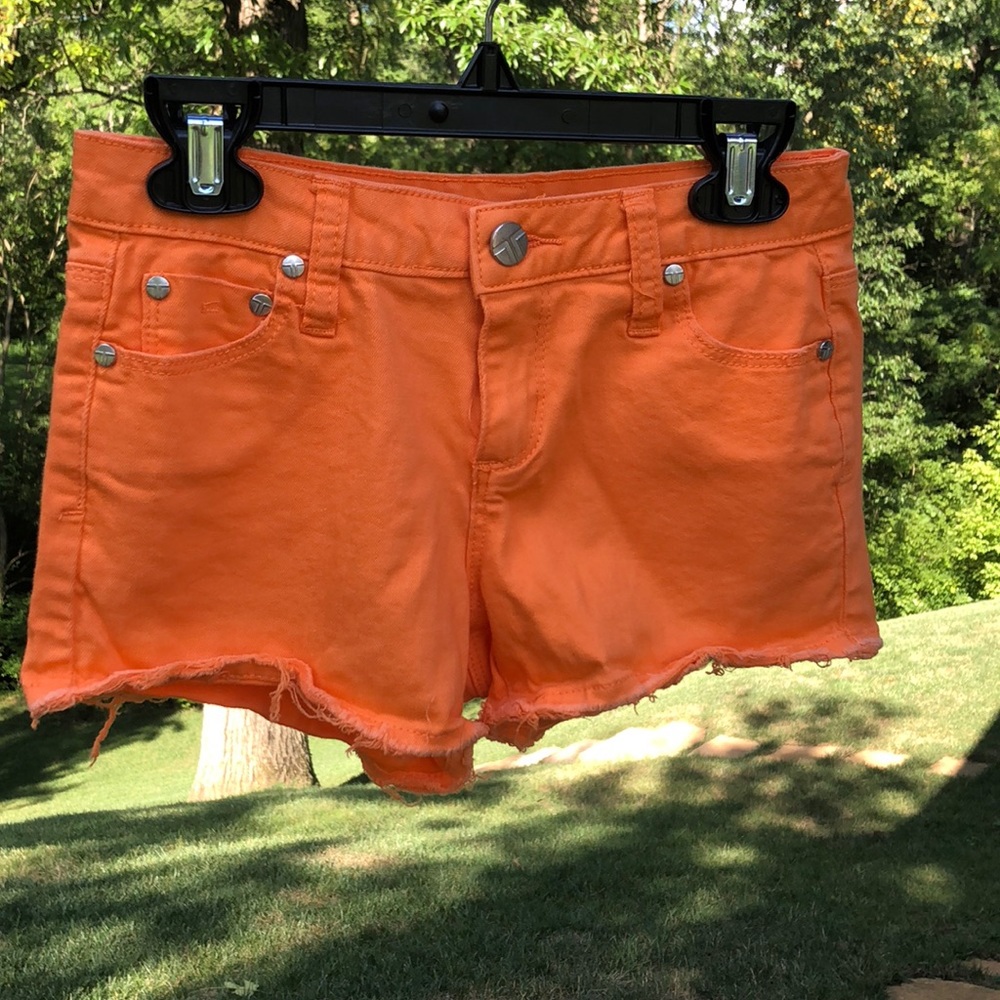 Girls Bright Tractr Denim Shorts